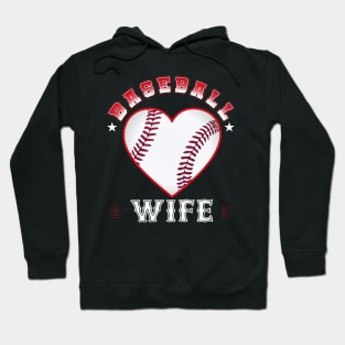 Wife Baseball Team Family Matching Gifts Funny Sports Lover Player Hoodie